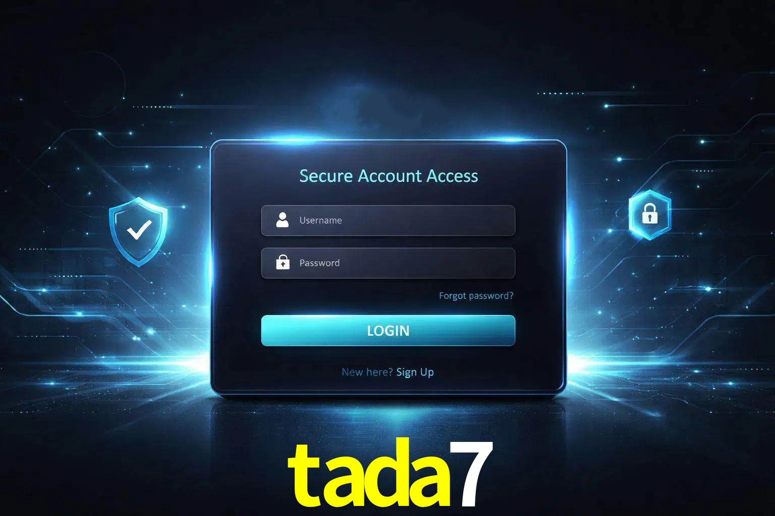 Pantalla de inicio de sesión de cuenta tada7 para usuarios en México
